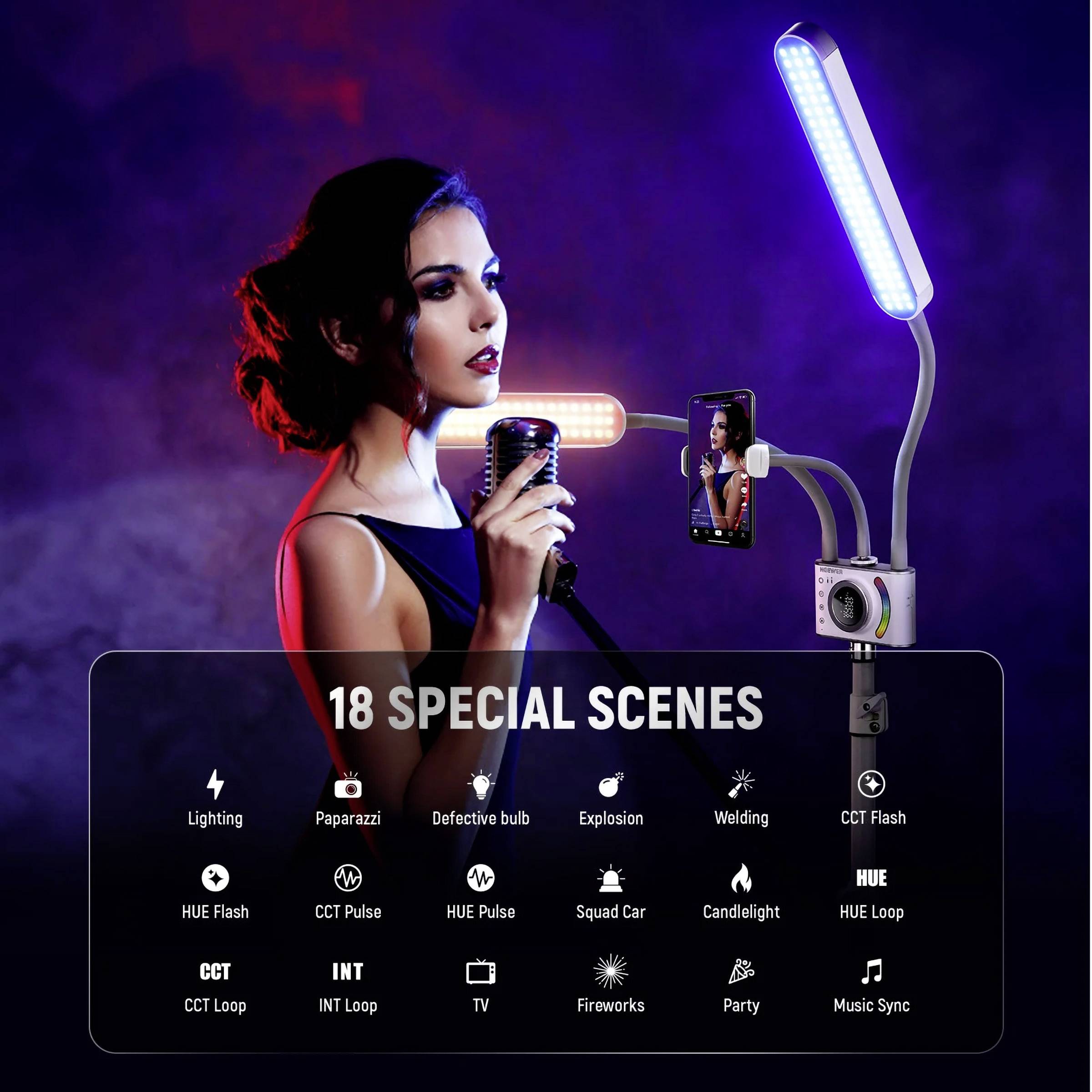 Neewer BH40C LED Videoleuchte