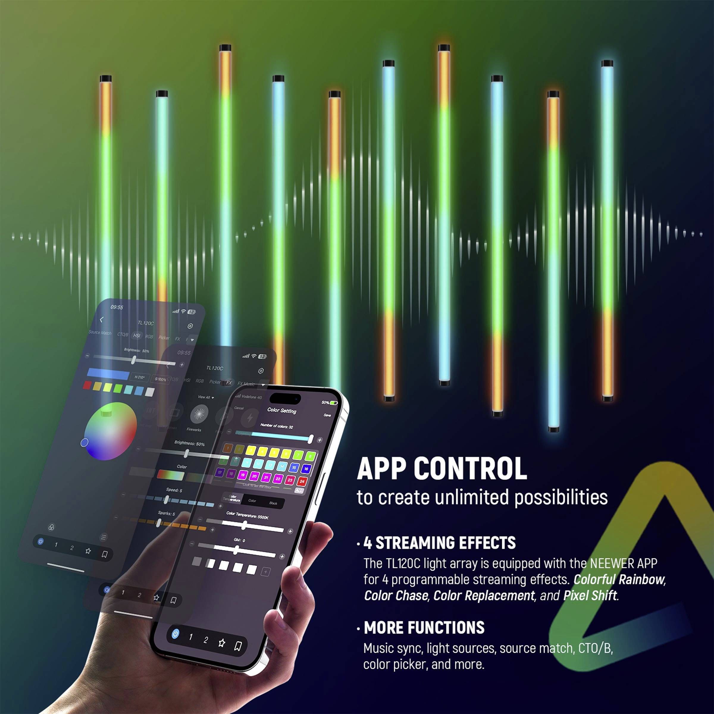 Neewer TL120C LED Videoleuchte