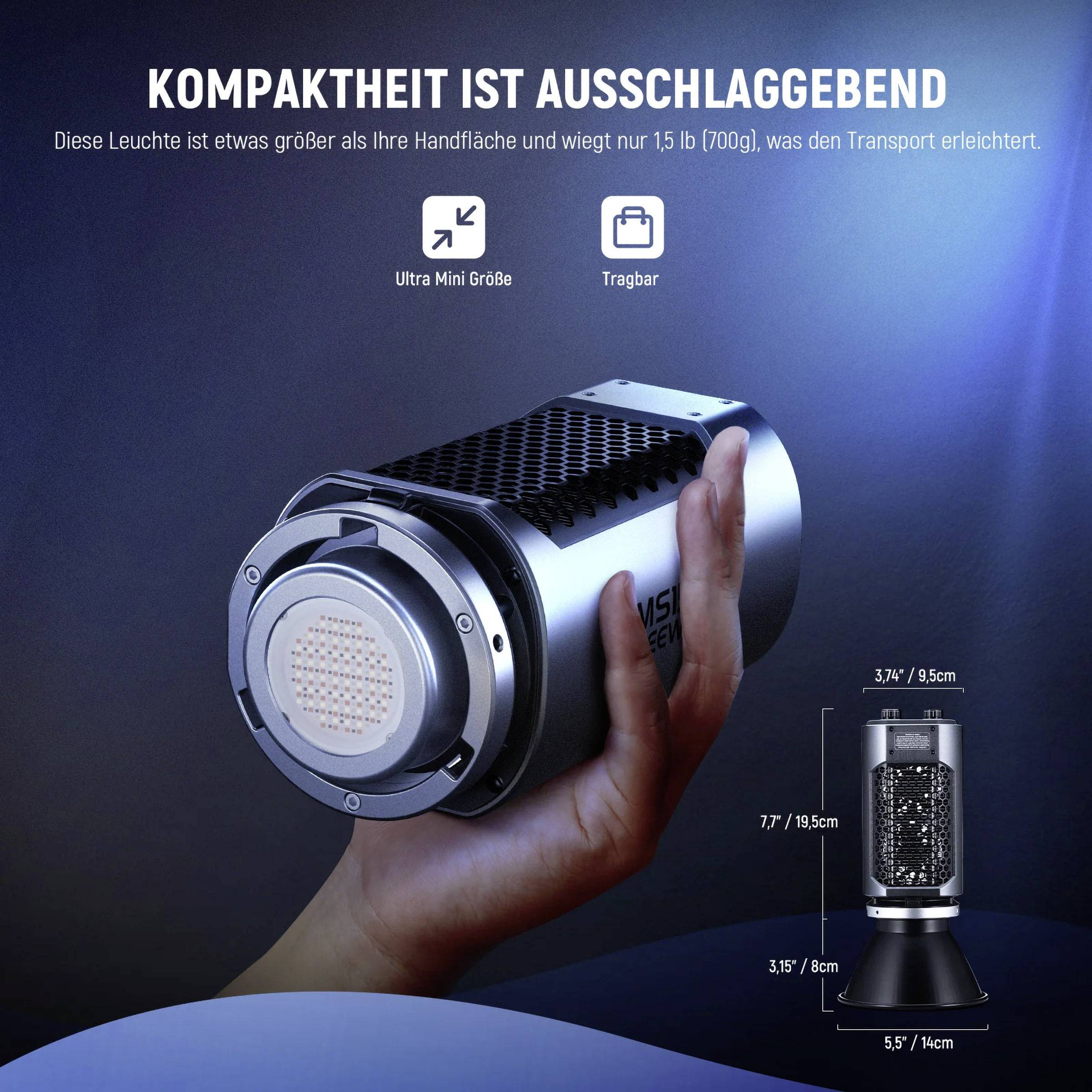 Neewer MS150C LED Videoleuchte