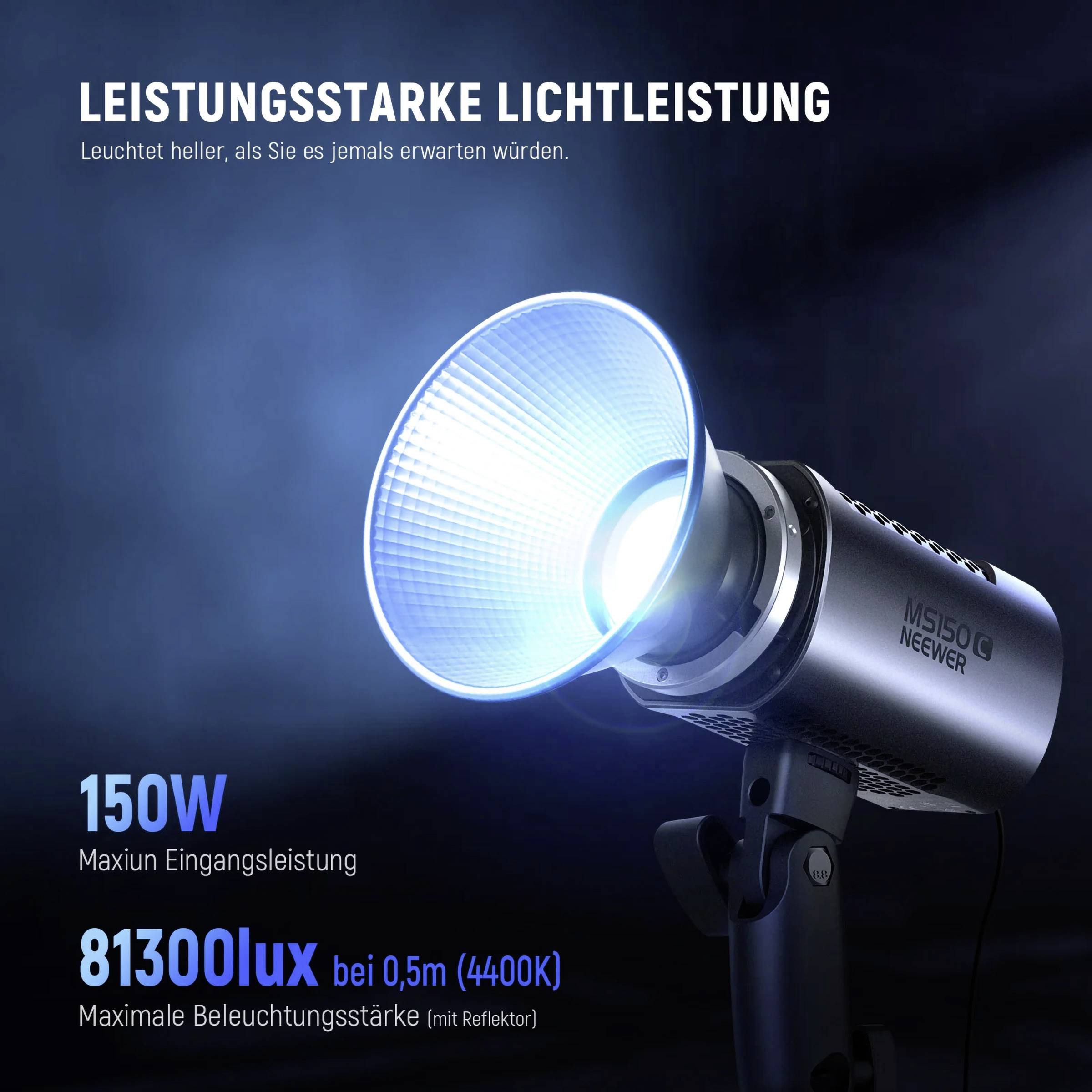 Neewer MS150C LED Videoleuchte