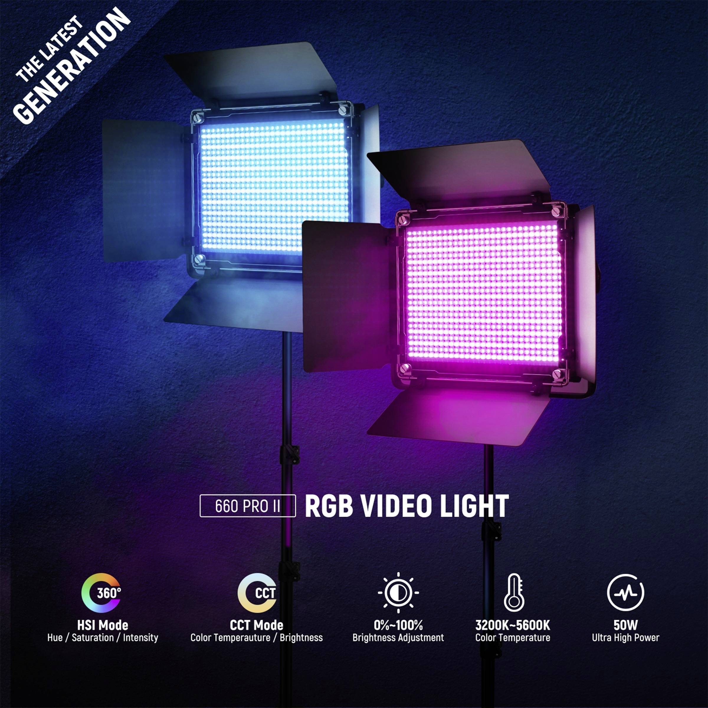 Neewer 660PROII LED Videoleuchte