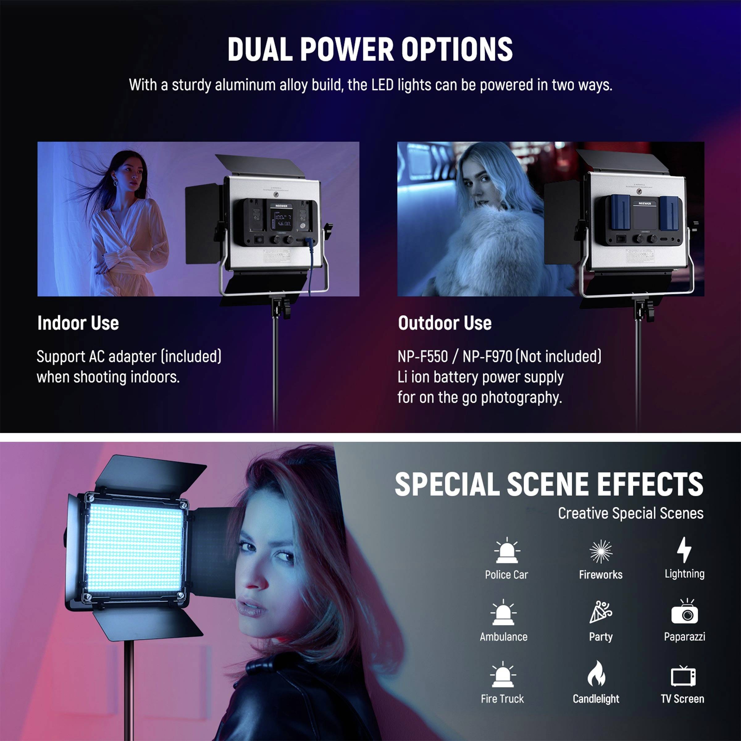 Neewer 660PROII LED Videoleuchte