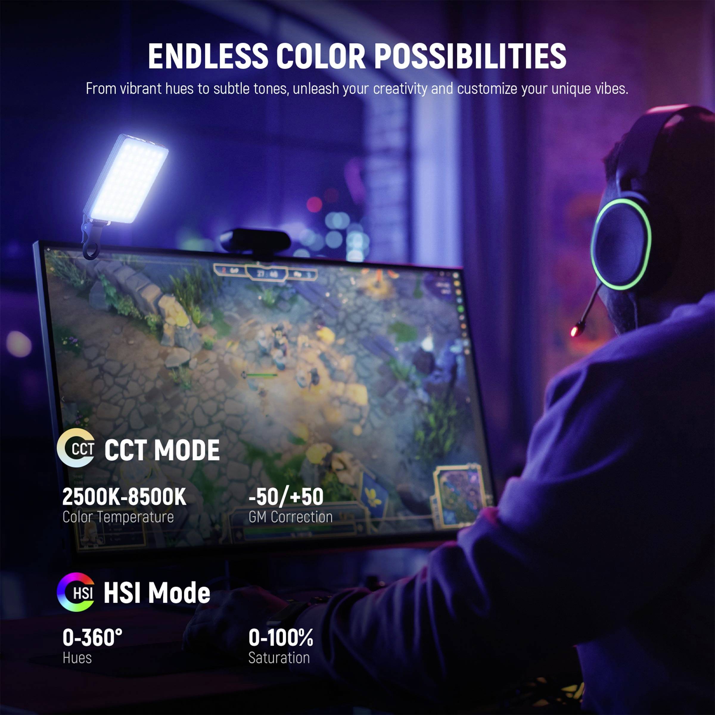 Neewer VL67C LED Videoleuchte