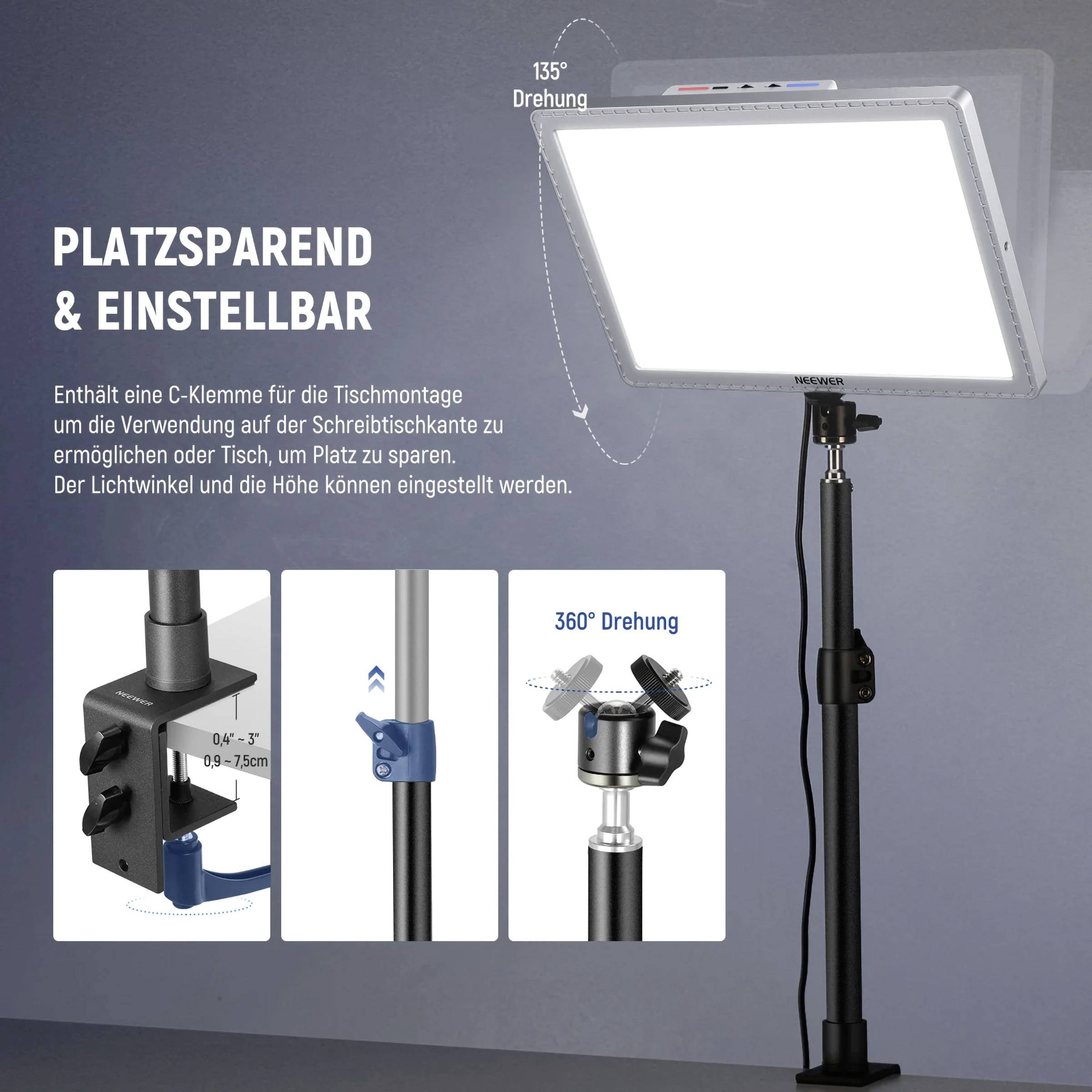 Neewer GL1PRO LED Videoleuchte