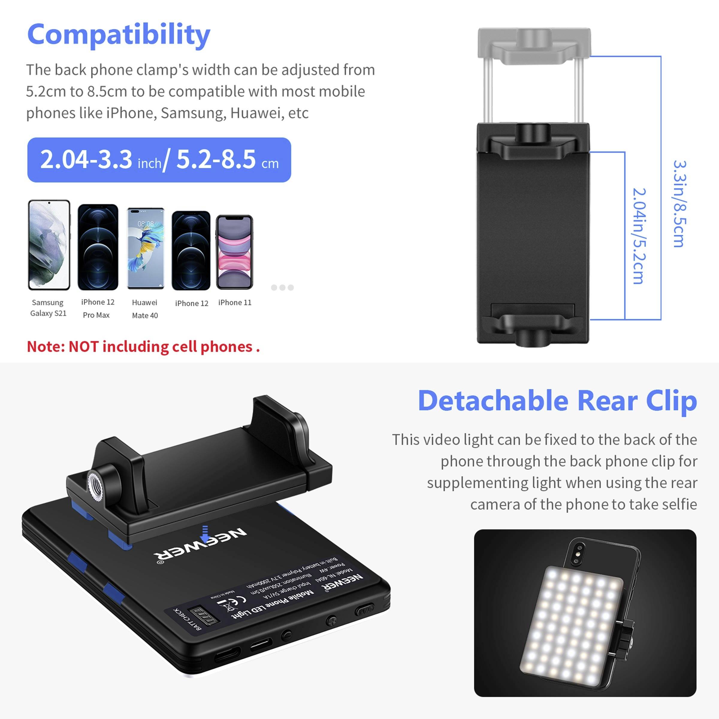 Neewer NL-60AI LED Videoleuchte