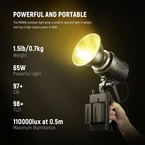 Neewer MS60B LED Videoleuchte Neewer MS60B LED Videoleuchte