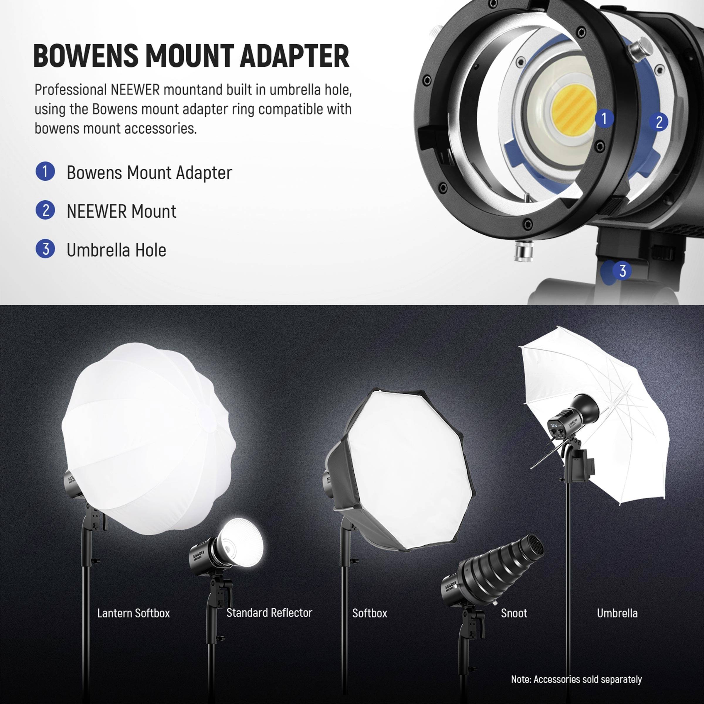 Neewer MS60B LED Videoleuchte