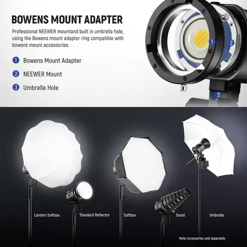 Neewer MS60B LED Videoleuchte Neewer MS60B LED Videoleuchte