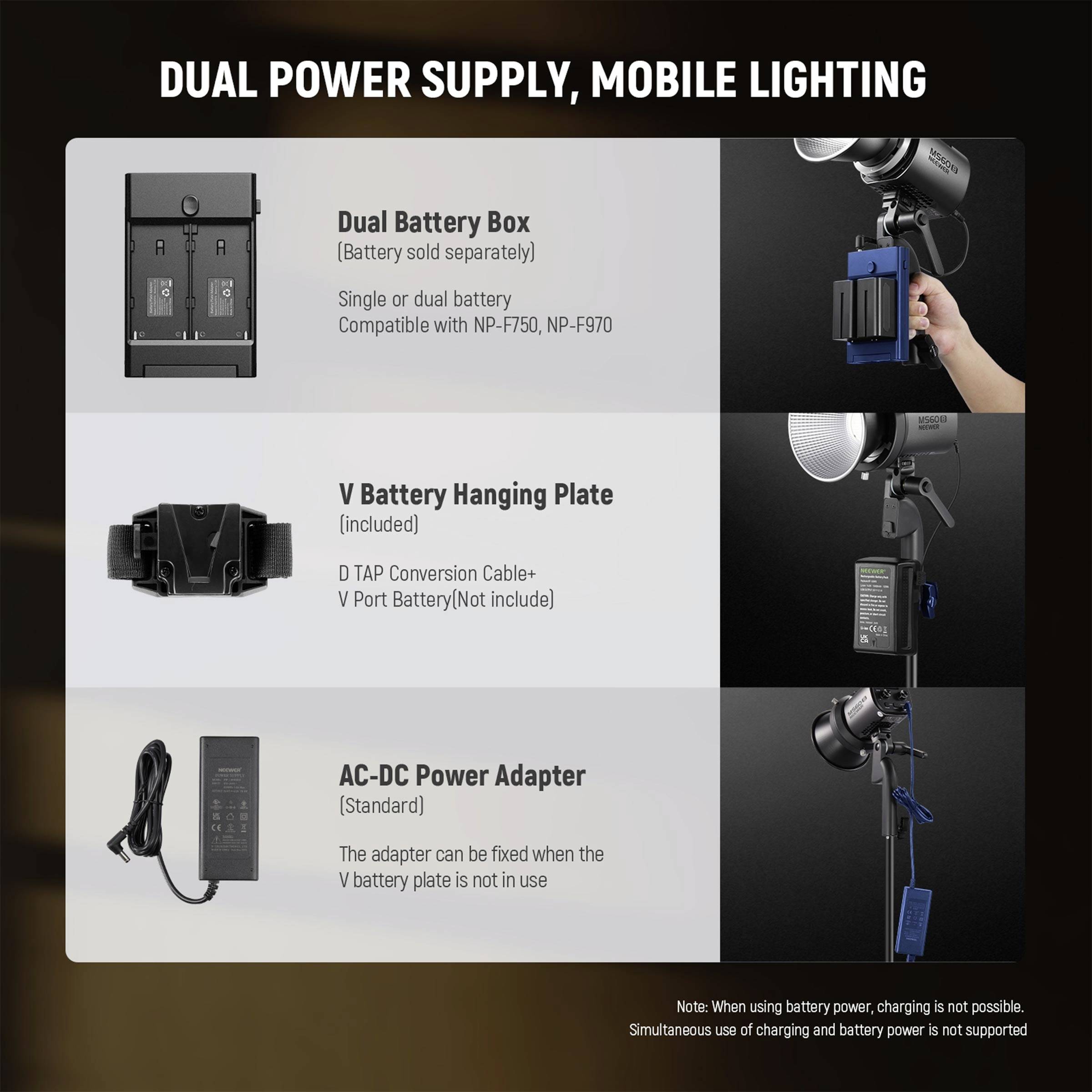 Neewer MS60B LED Videoleuchte