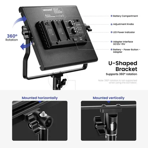 Neewer NL660 LED Videoleuchte Neewer NL660 LED Videoleuchte
