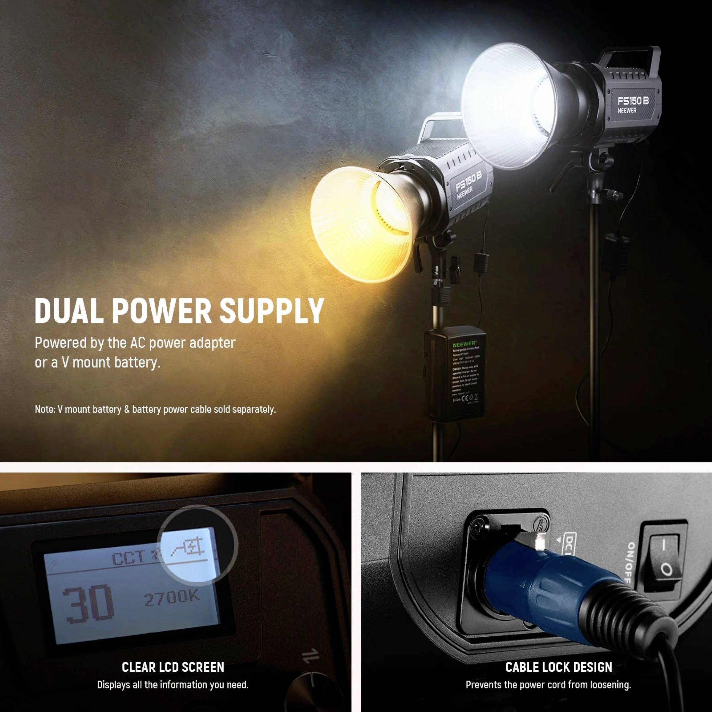 Neewer FS150B LED Videoleuchte