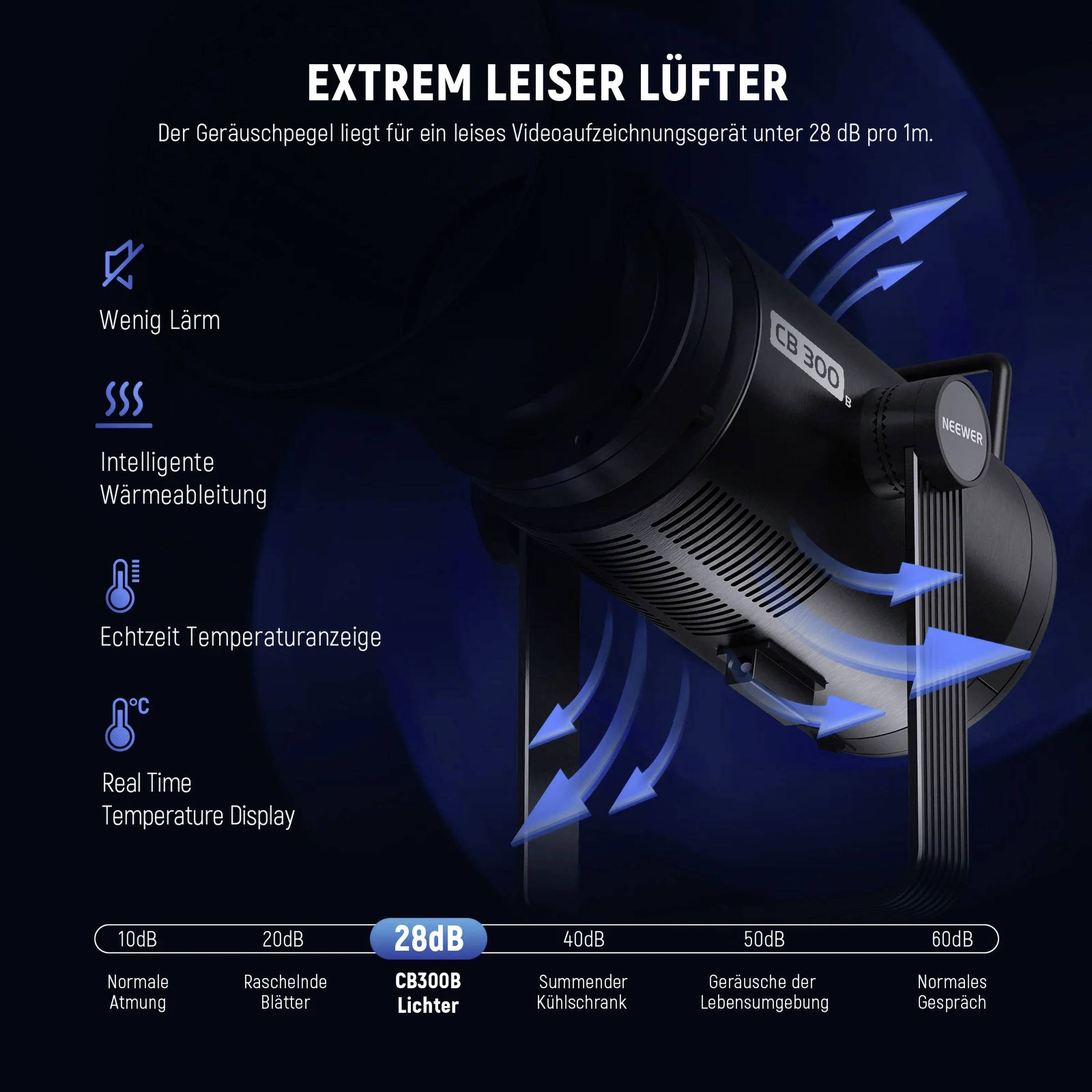 Neewer CB300B LED Videoleuchte