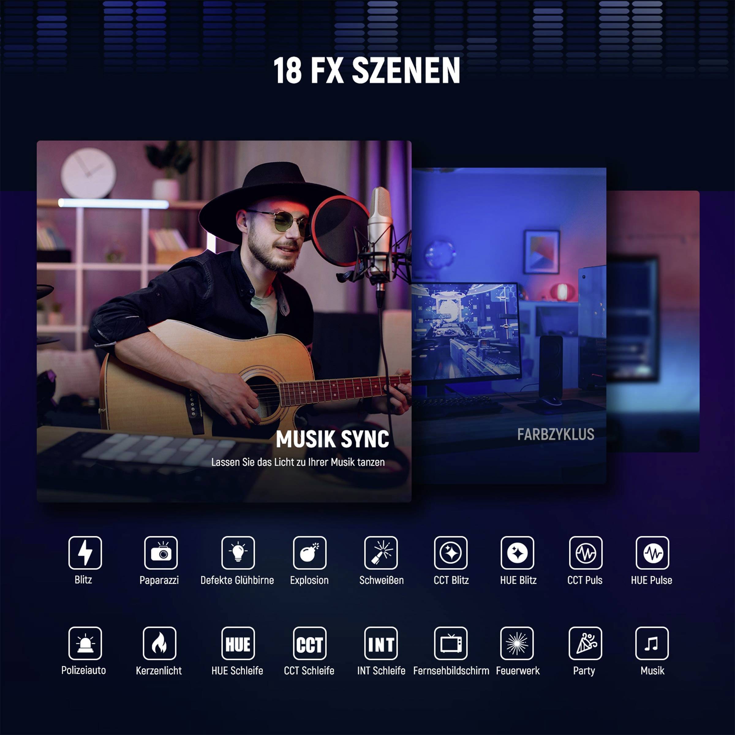 Neewer GL1C LED Videoleuchte