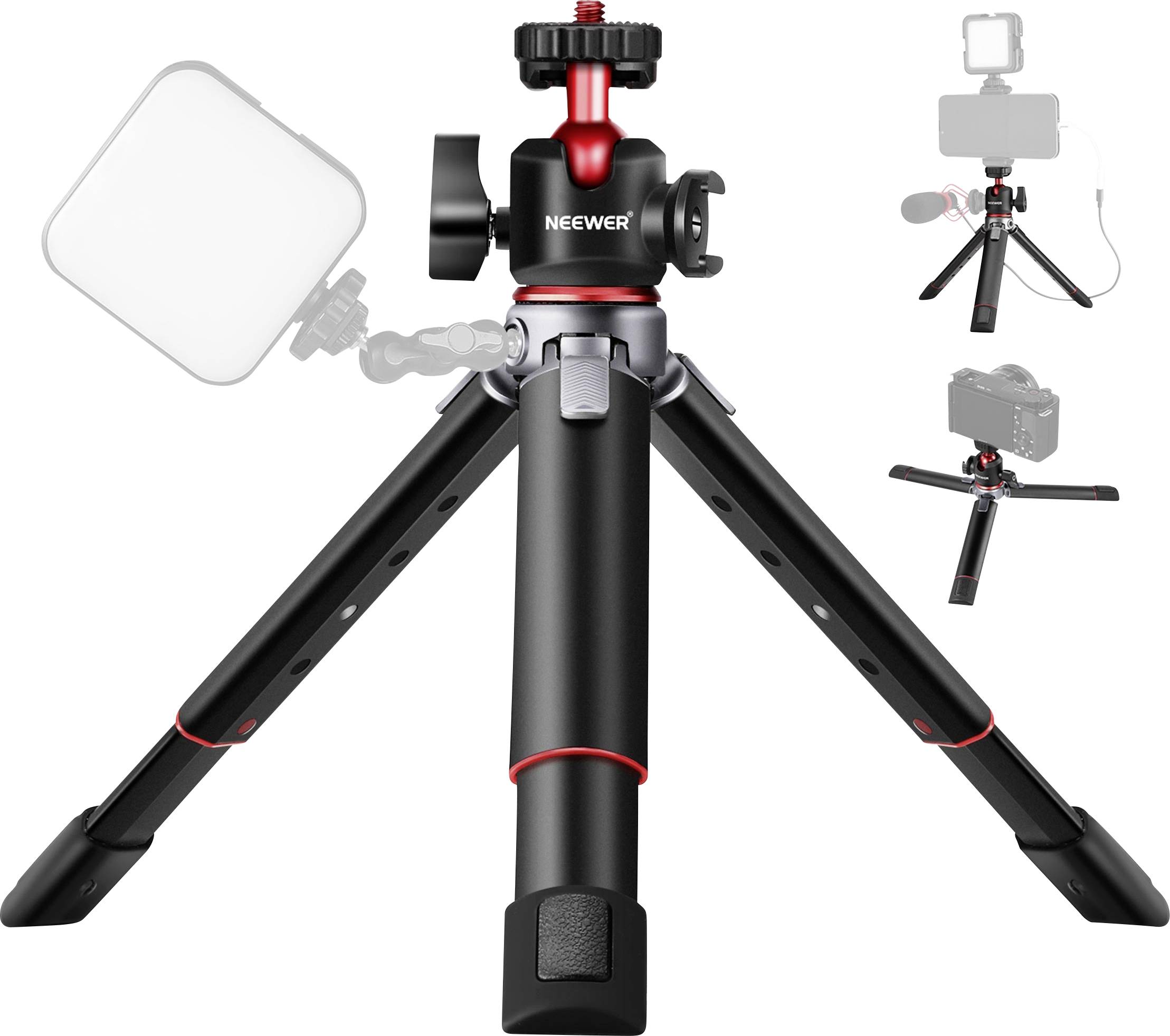Neewer ST-DT24V Miniatur-Tischstativ mit Kugelkopf Tischstativ