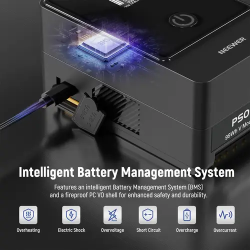 Neewer PS099E V-Mount Lithium Akku Kamera-Akku 14.54 V 6800 mAh Neewer PS099E V-Mount Lithium Akku Kamera-Akku 14.54 V 6800 mAh