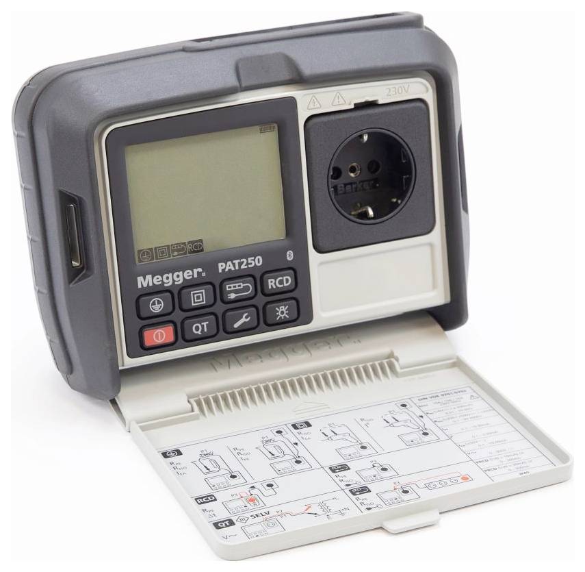 Megger PAT250SX-CH PAT Gerätetester-Set VDE-Norm 0701-0702
