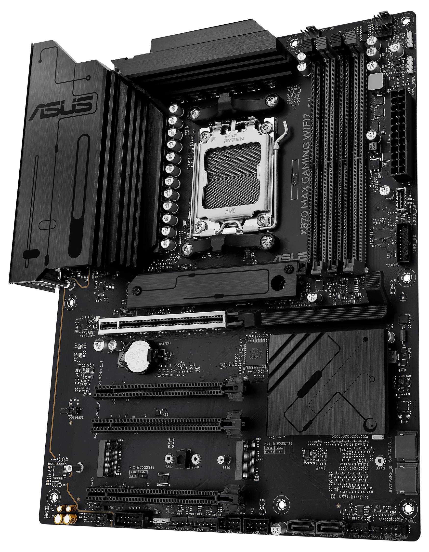Asus 90MB1LY0-M0EAY0 Mainboard Sockel (PC) AMD® AM5 Formfaktor (Details) ATX