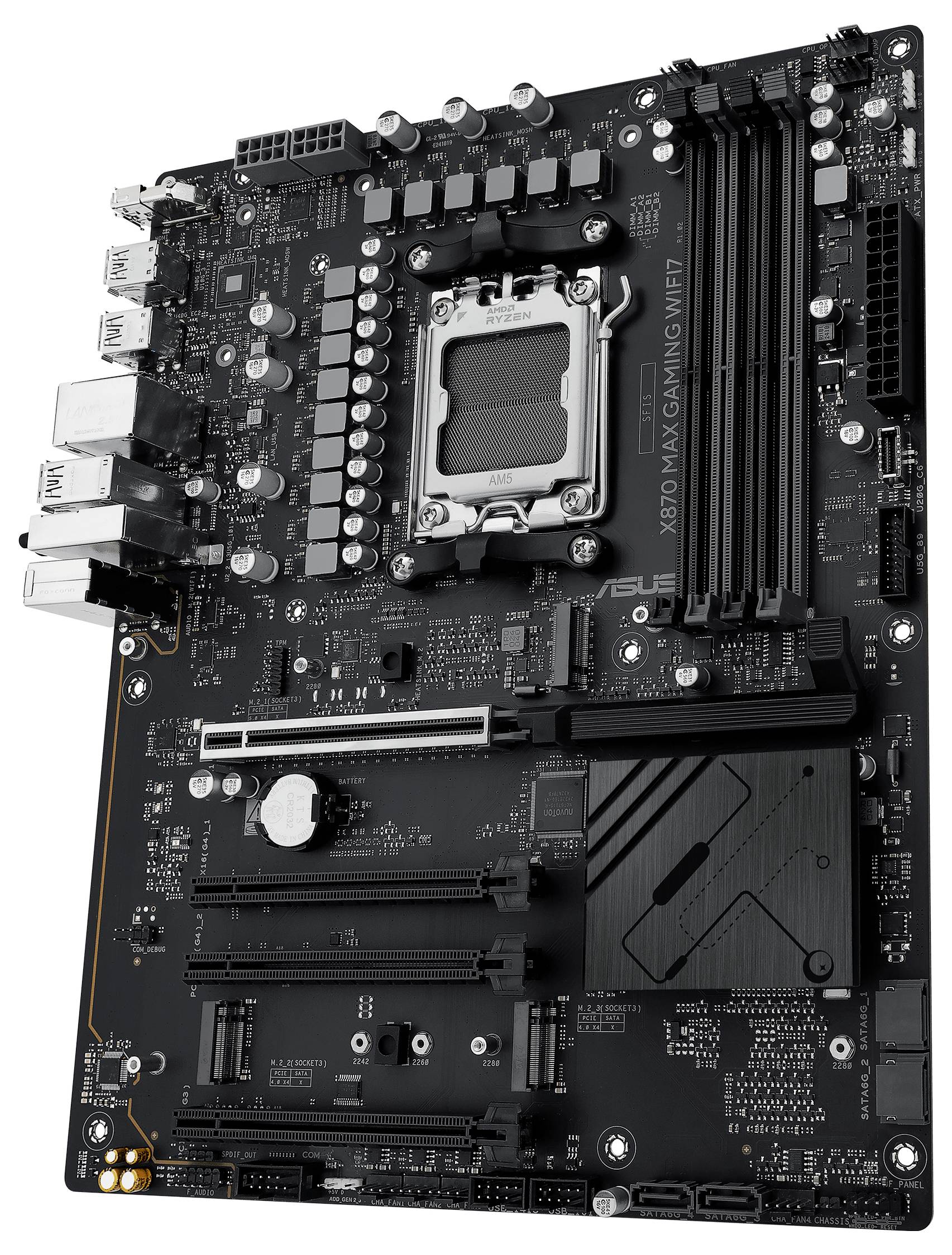 Asus 90MB1LY0-M0EAY0 Mainboard Sockel (PC) AMD® AM5 Formfaktor (Details) ATX