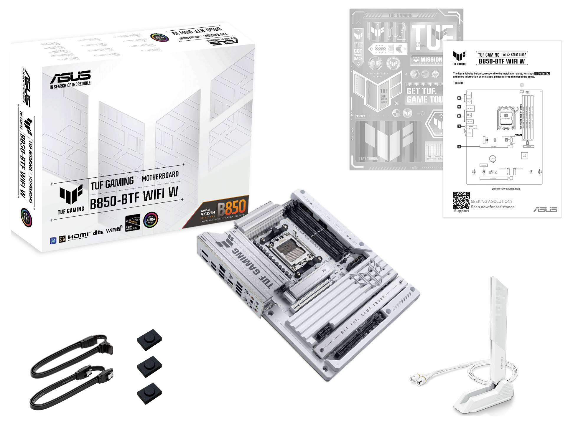 Asus 90MB1KW0-M0EAY0 Mainboard Sockel (PC) AMD® AM5 Formfaktor (Details) ATX