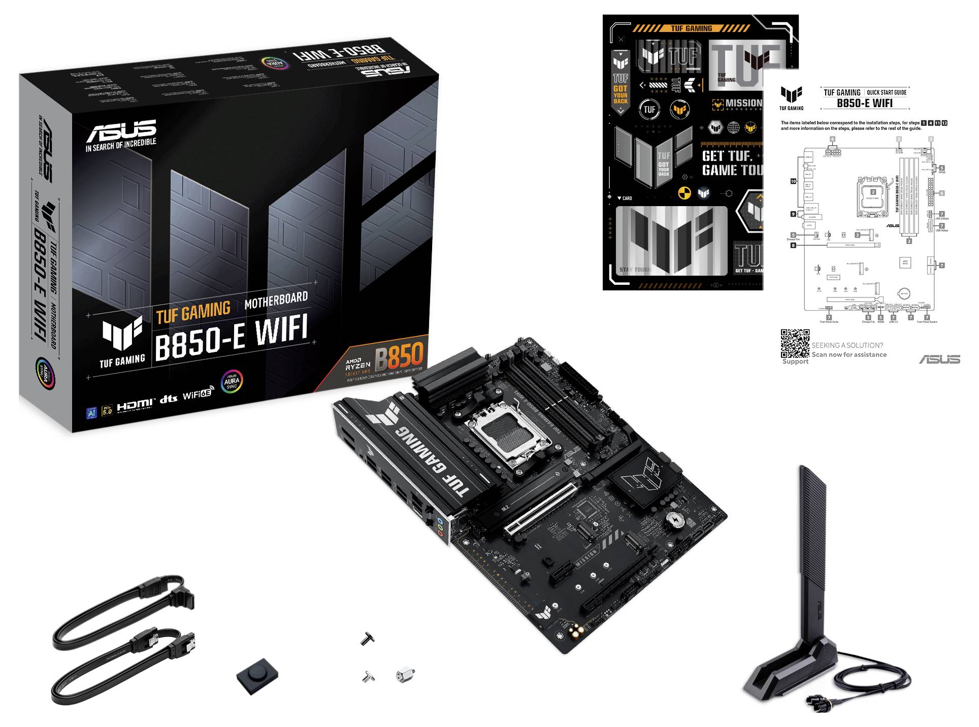 Asus 90MB1L20-M0EAY0 Mainboard Sockel (PC) AMD® AM5 Formfaktor (Details) ATX