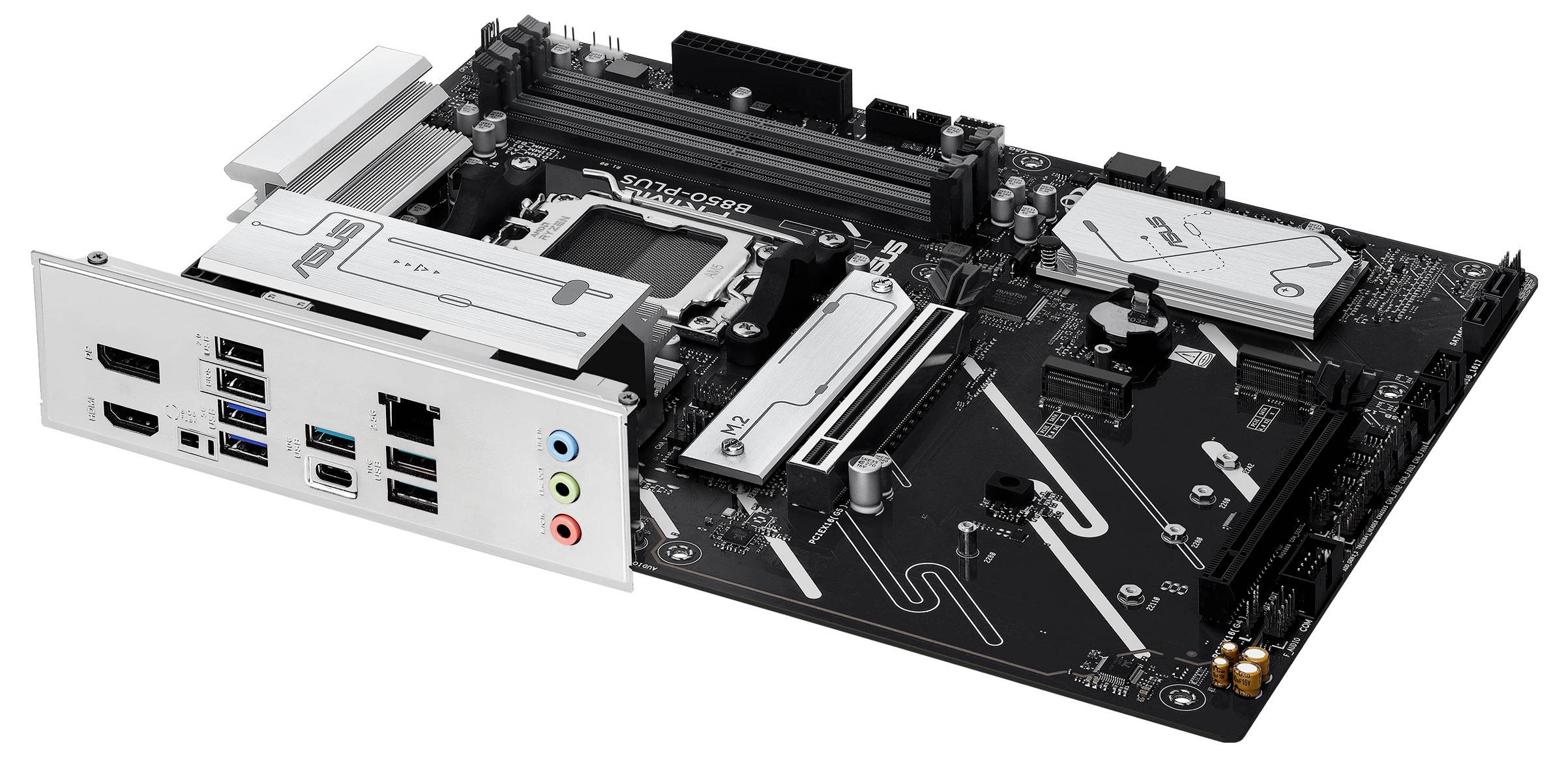 ASUS PRIME B850-PLUS-CSM - Motherboard - ATX - Socket AM5 - AMD B850 Chipsatz - USB-C 3.2 Gen2, USB 3.2 Gen 2, USB 3.2 Gen 1, USB-C 3.2 Gen 1 - 2.5