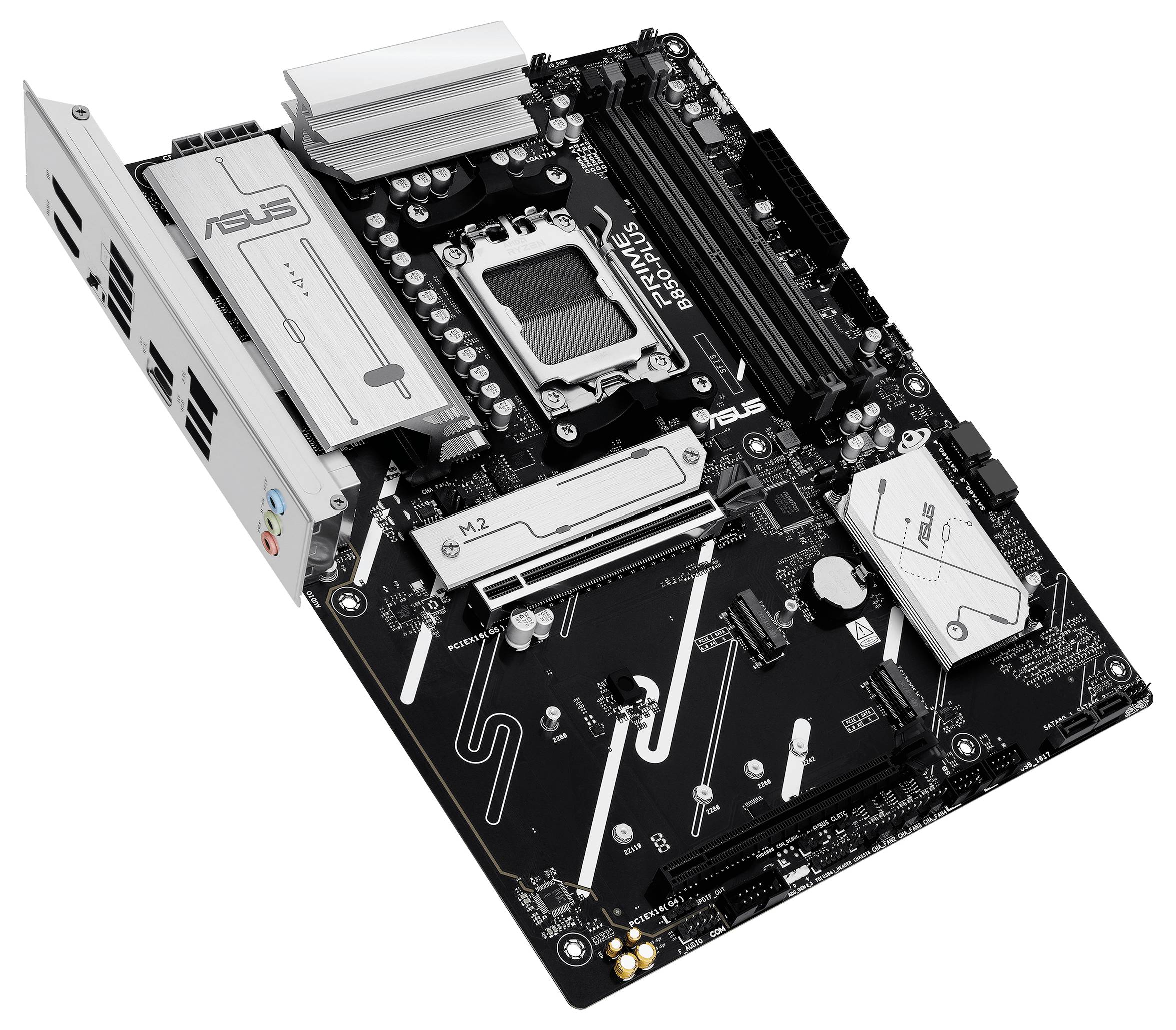 ASUS PRIME B850-PLUS-CSM - Motherboard - ATX - Socket AM5 - AMD B850 Chipsatz - USB-C 3.2 Gen2, USB 3.2 Gen 2, USB 3.2 Gen 1, USB-C 3.2 Gen 1 - 2.5