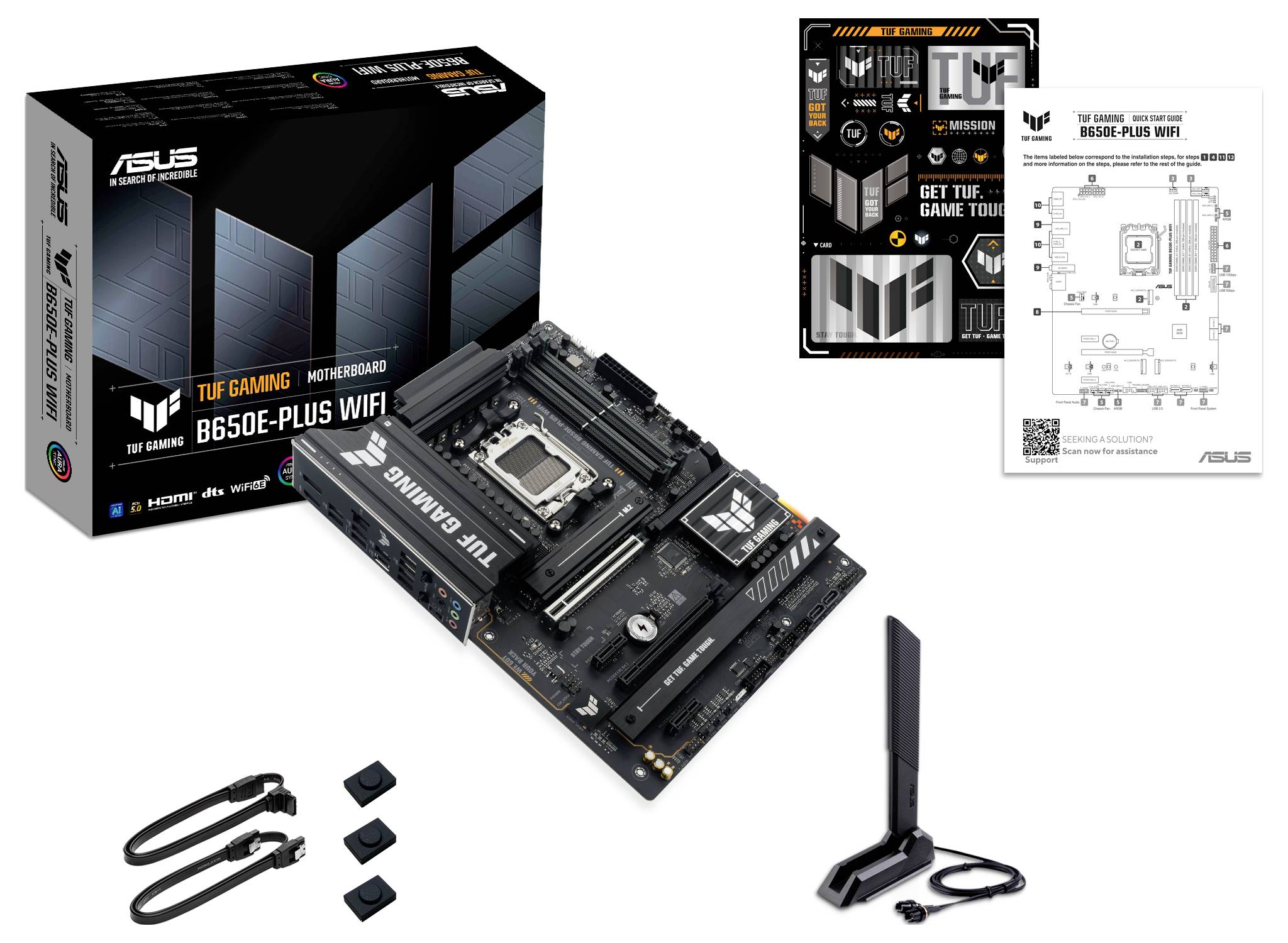 Asus 90MB1M20-M0EAY0 Mainboard Sockel (PC) AMD® AM5 Formfaktor (Details) ATX