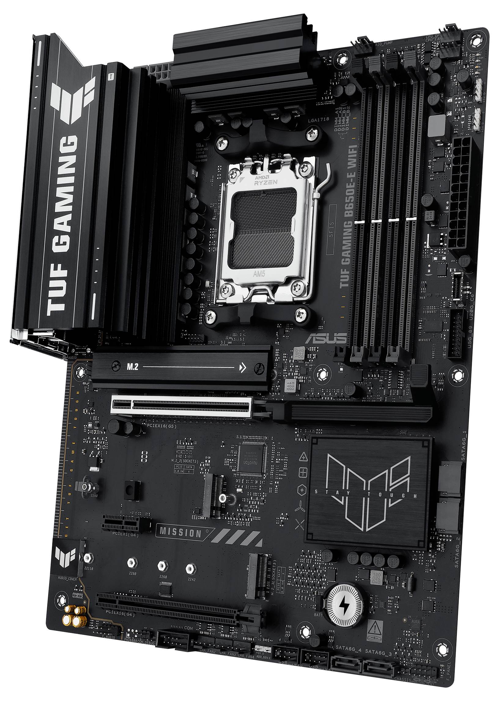 Eine Computer-Mainboard-Platine mit 