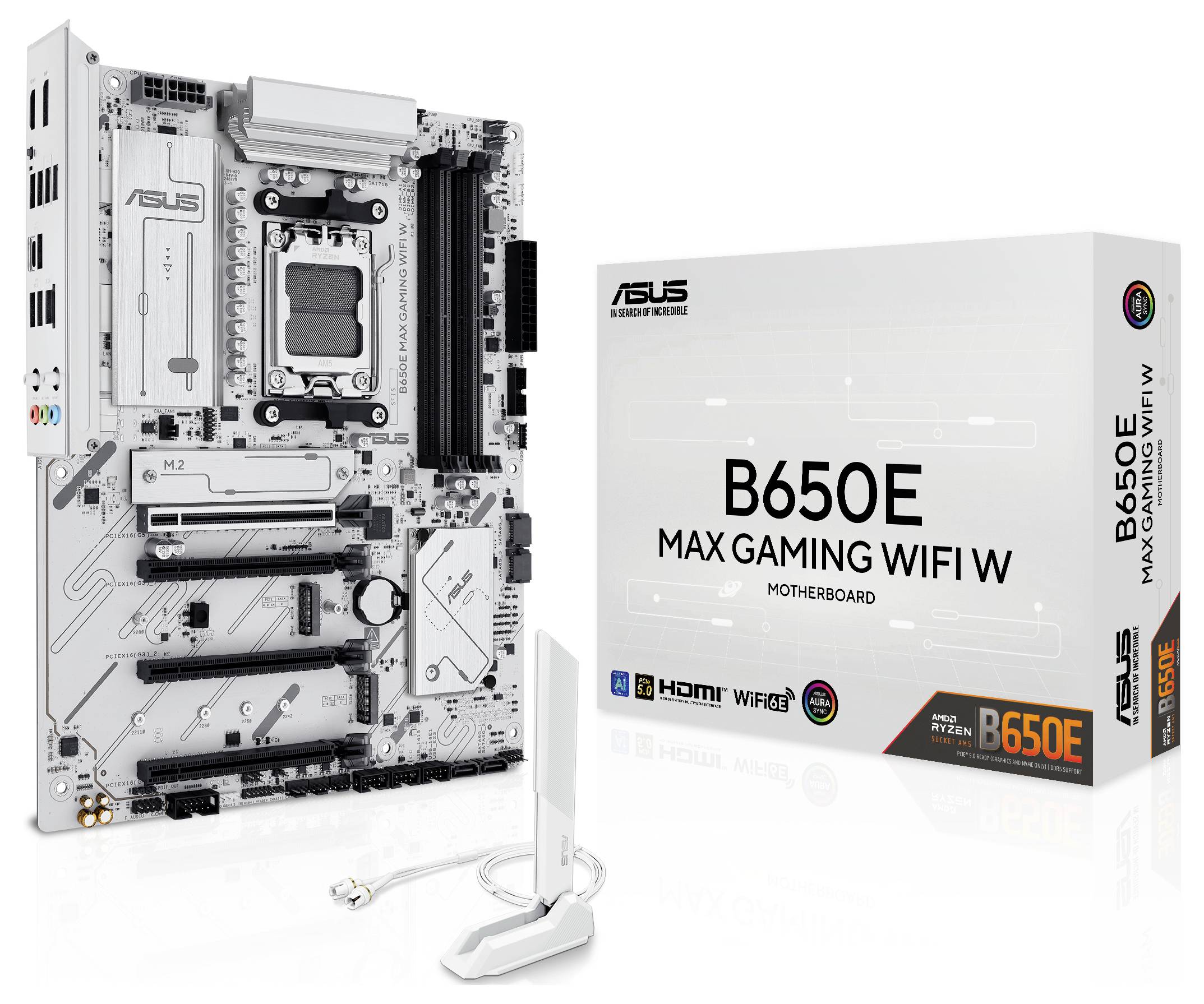 Asus 90MB1M00-M0EAY0 Mainboard Sockel (PC) AMD® AM5 Formfaktor (Details) ATX