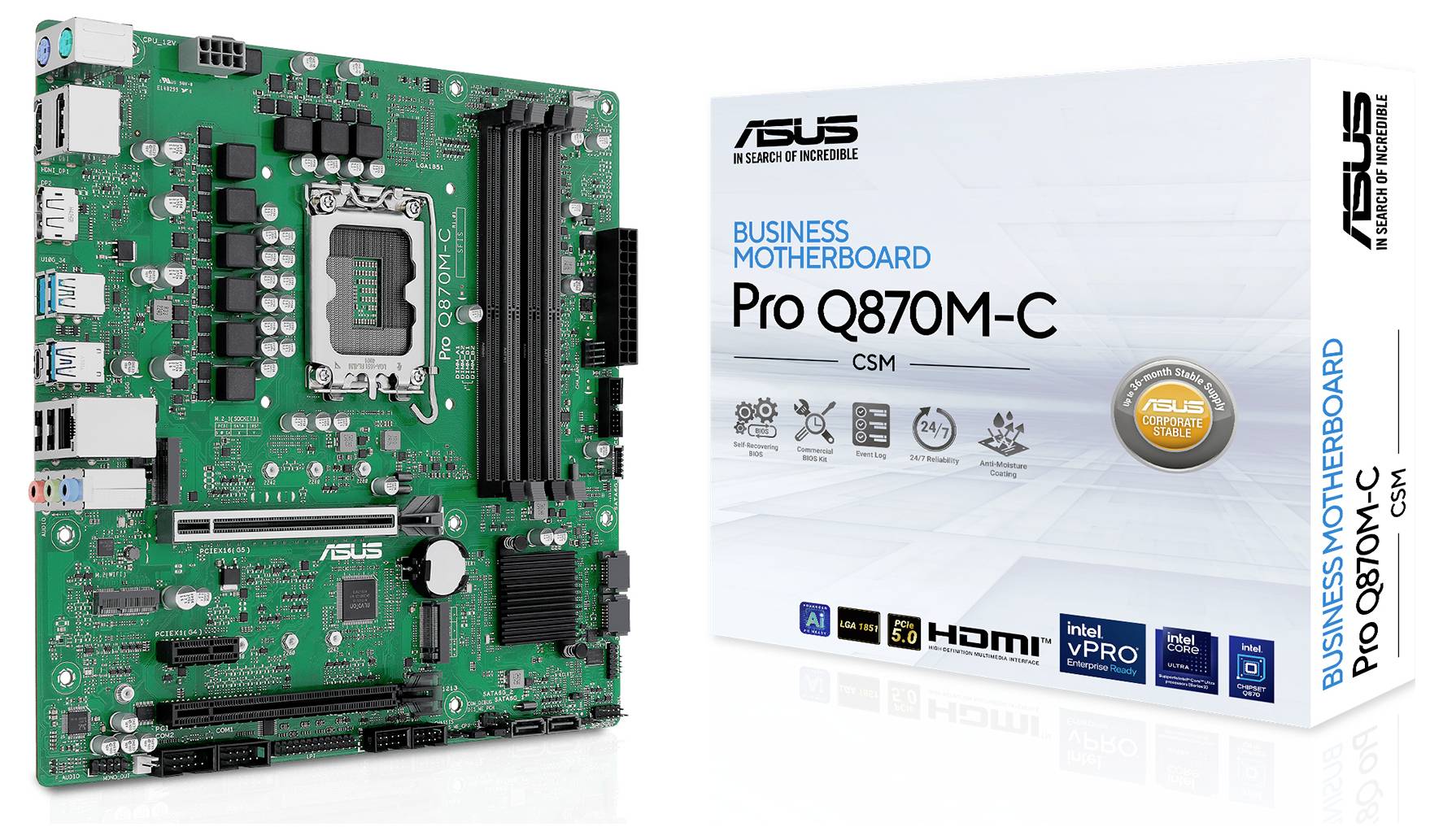Asus 90MB1KEP-M0EAYC Mainboard Sockel (PC) Intel® LGA 1851 Formfaktor (Details) Micro-ATX