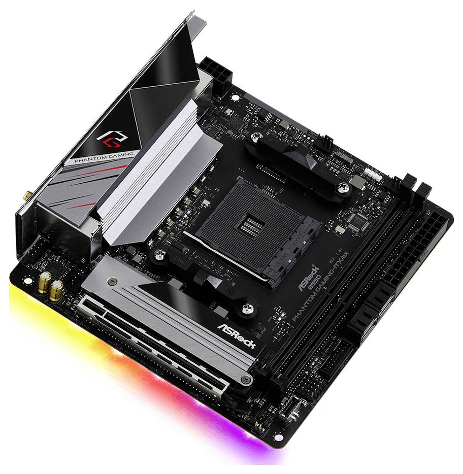 ASRock 90-MXBD40-A0UAYZ Mainboard Sockel (PC) AMD® AM4 Formfaktor (Details) Mini-ITX