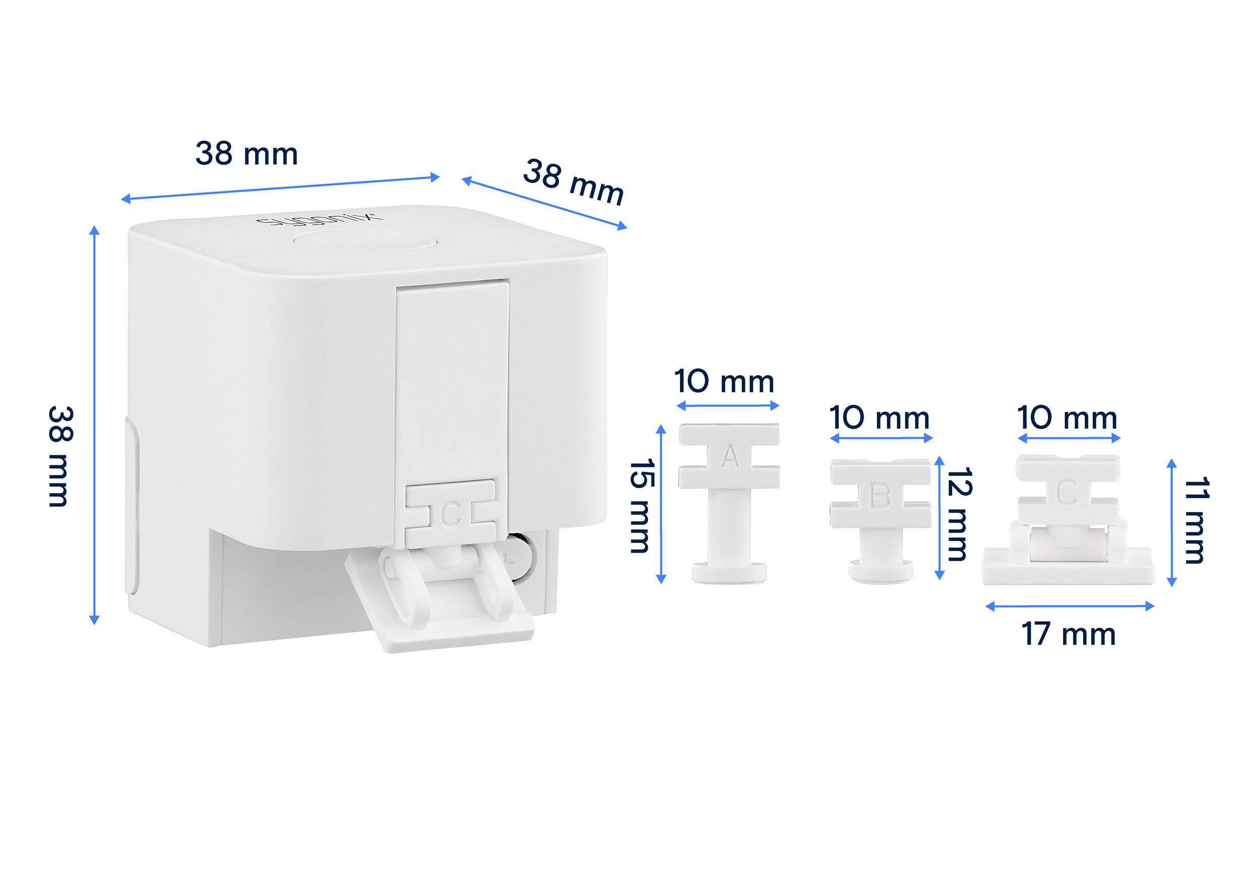 Sygonix SY-6811314 Schalt-Controller Weiß Smart Pusher