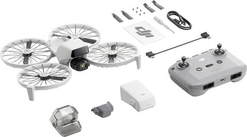 DJI Flip (RC-N3) Quadrocopter 100% RtR Kameraflug Schwarz, Weiß