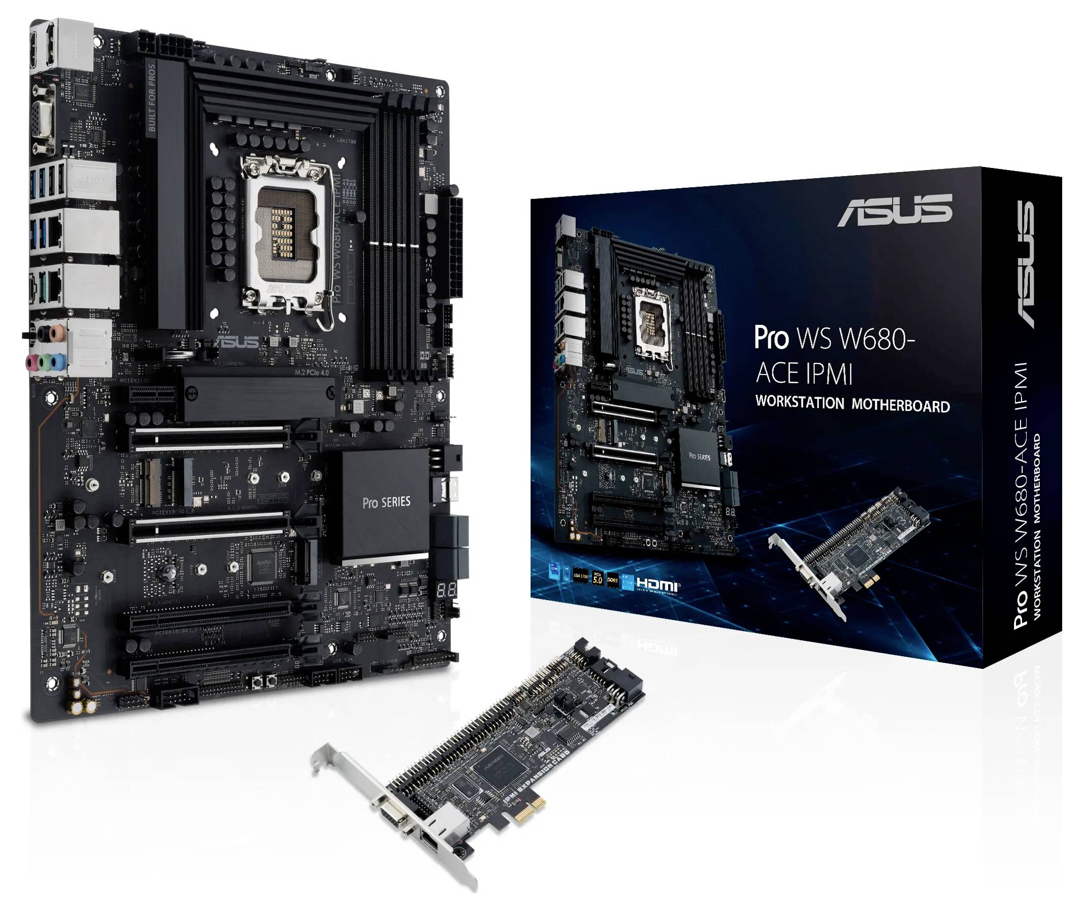 Asus 90MB1DN0-M0EAY1 Mainboard Sockel (PC) Intel® LGA 1700 Formfaktor (Details) ATX Mainboard-Chipsatz Intel® W680