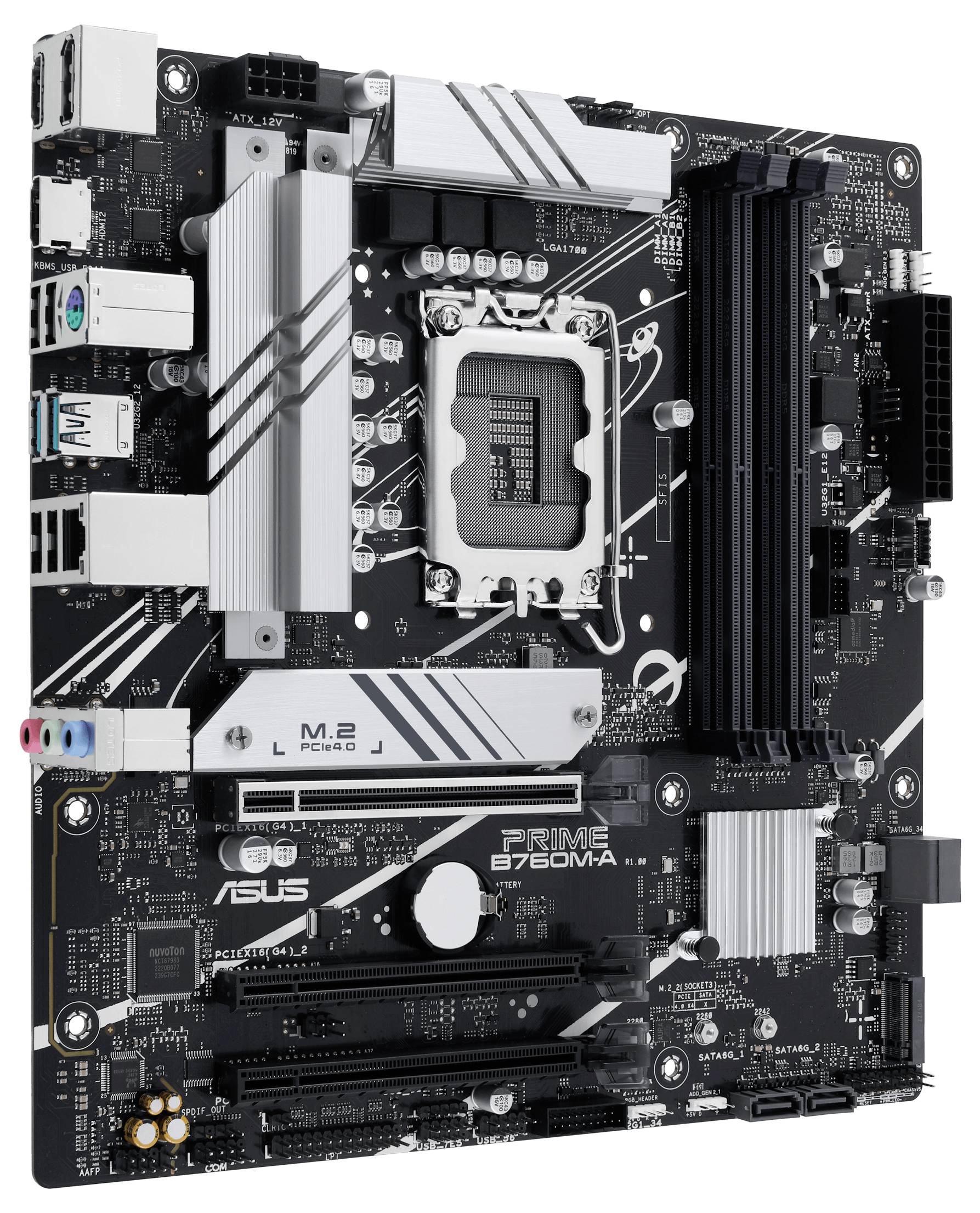 Asus 90MB1EK0-M1EAYC Mainboard Sockel (PC) Intel® LGA 1700 Formfaktor (Details) Micro-ATX Mainboard-Chipsatz Intel® B760