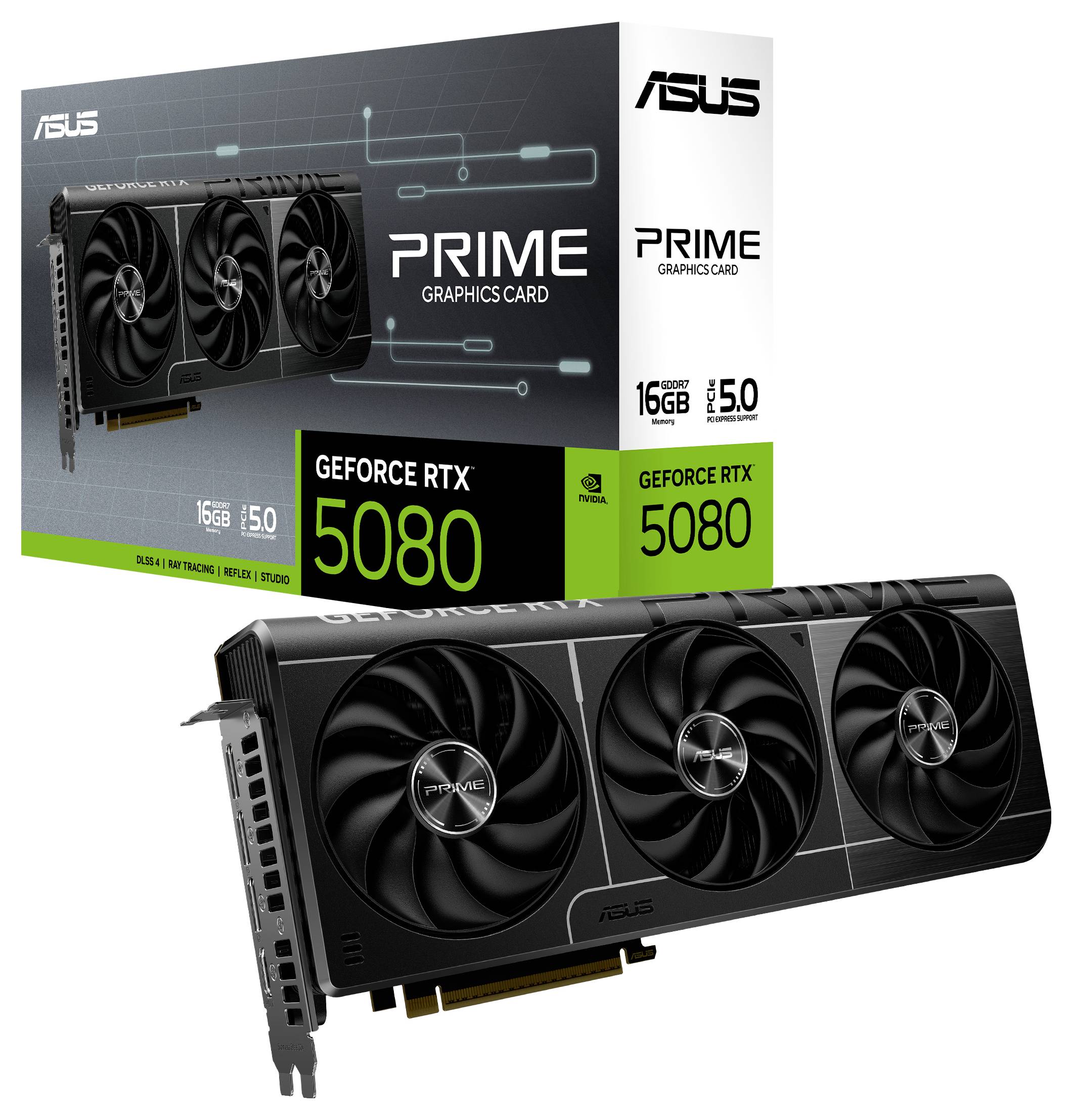 RTX 5080 16GB ASUS Prime GDDR7 3Fan