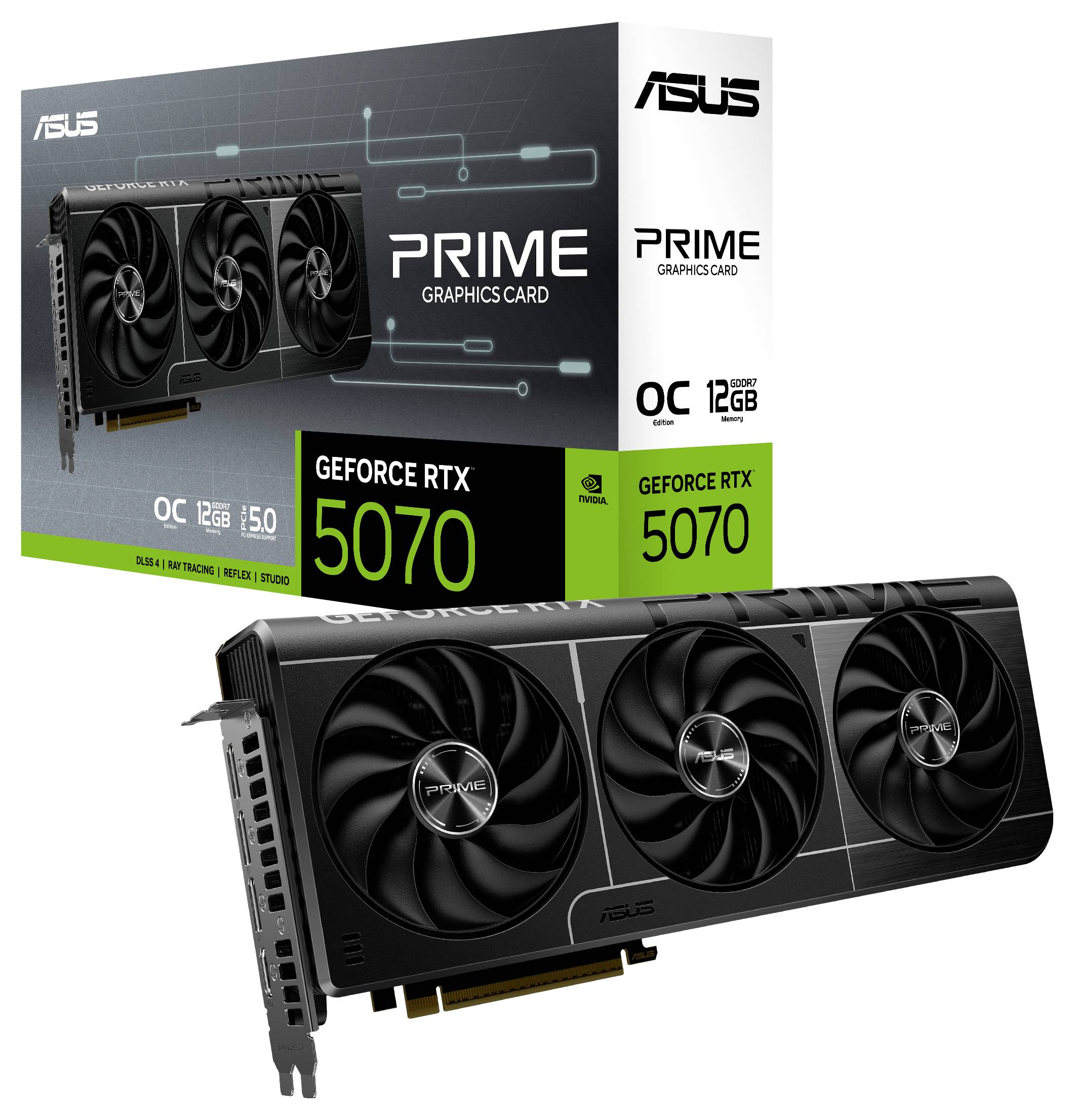 Asus Grafikkarte Nvidia GeForce RTX 5070 GeForce RTX 5070 12GB