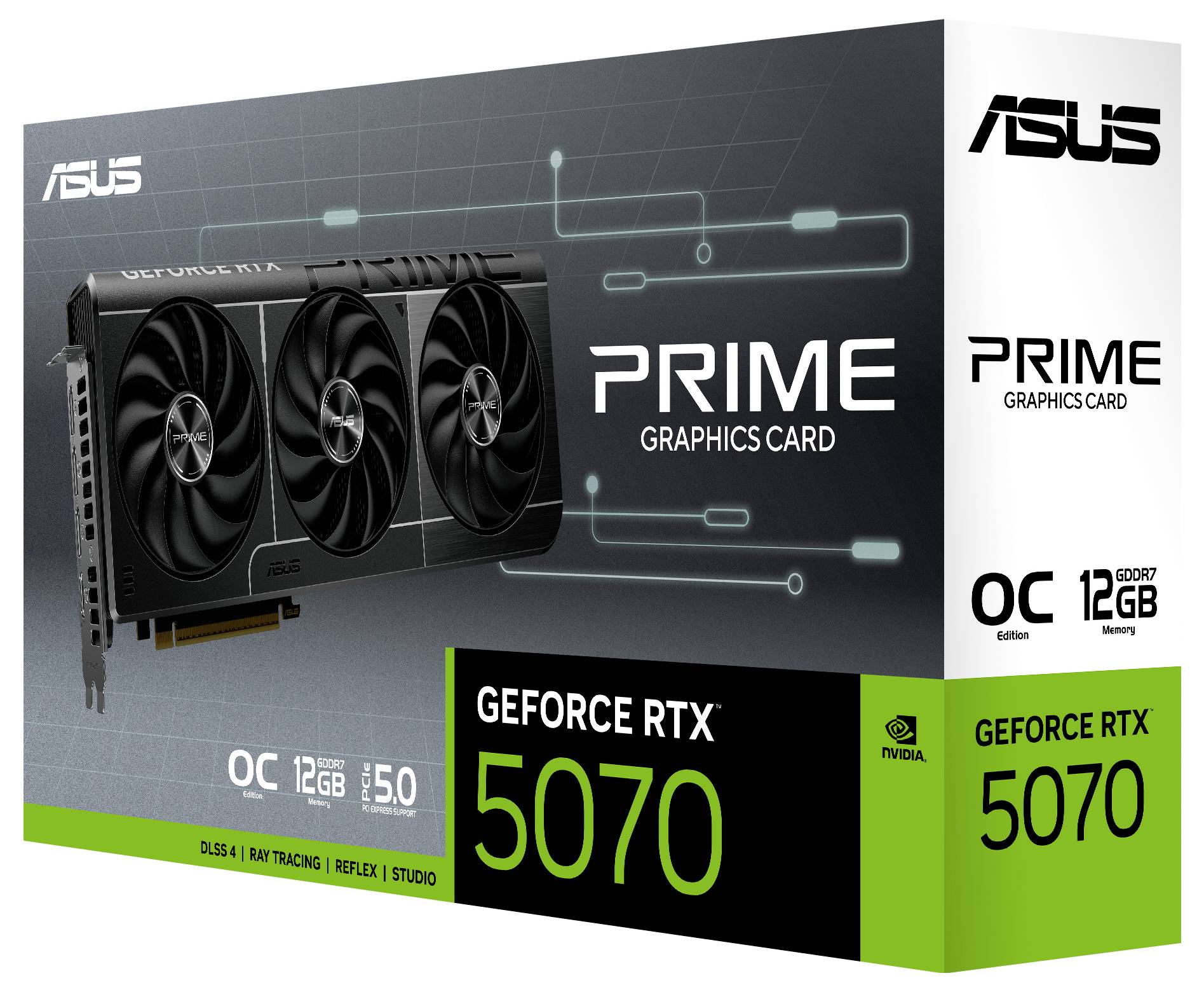 Asus Grafikkarte Nvidia GeForce RTX 5070 GeForce RTX 5070 12GB