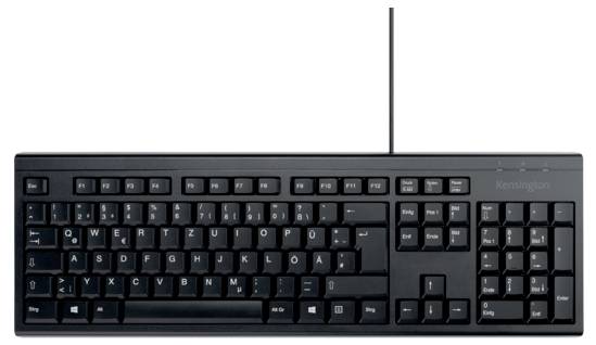 Kensington TAS KB100 EQ Standard Keyboard deutsch Multimedia-Technik Tastaturen
