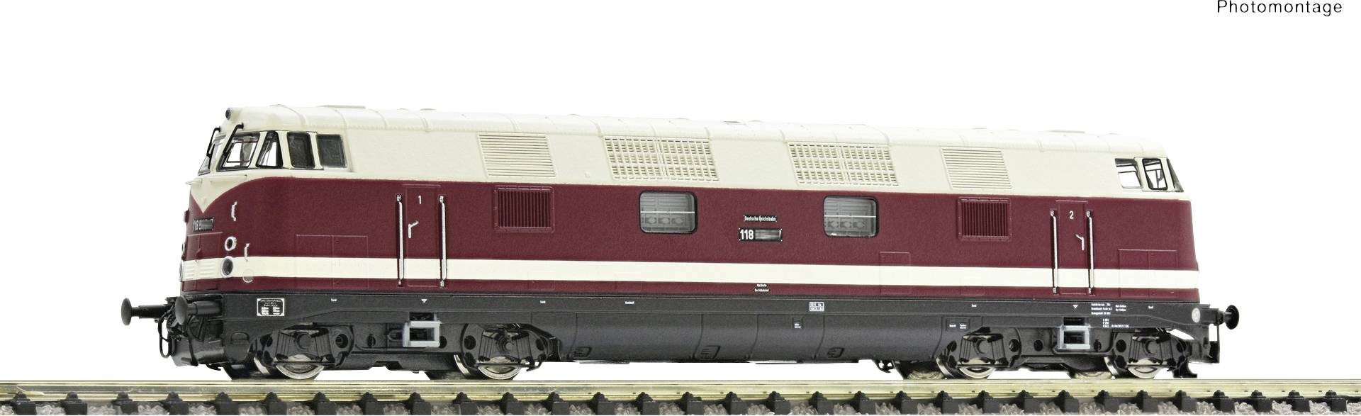 Fleischmann 7370028 N Diesellok 118 104-9 der DR