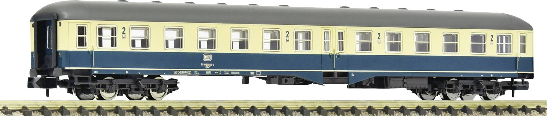 Fleischmann 6260051 N Mitteleinstiegswagen Bymb 421, 2. Klasse der DB