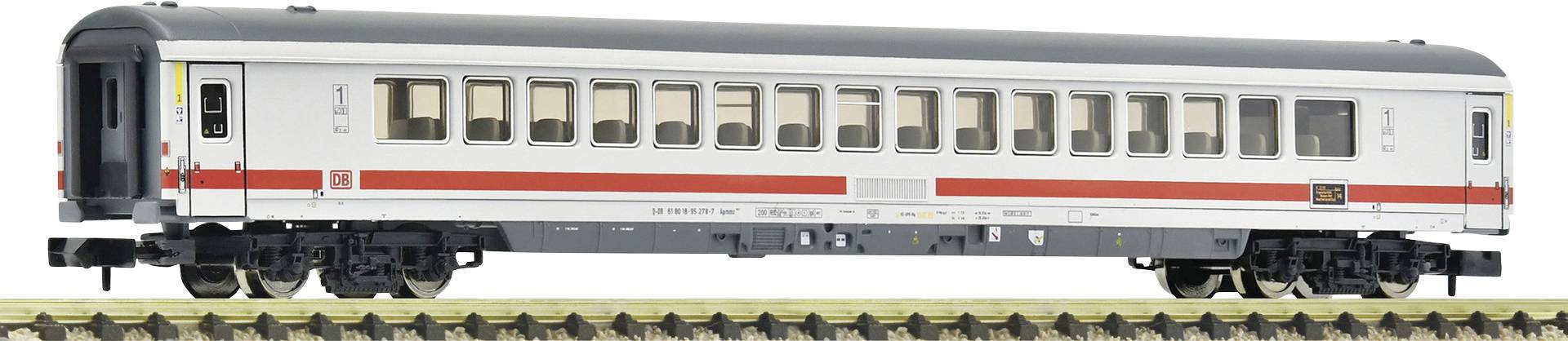 Fleischmann 6260044 N IC/EC-Großraumwagen Apmmz 126.2, 1. Klasse der DB AG