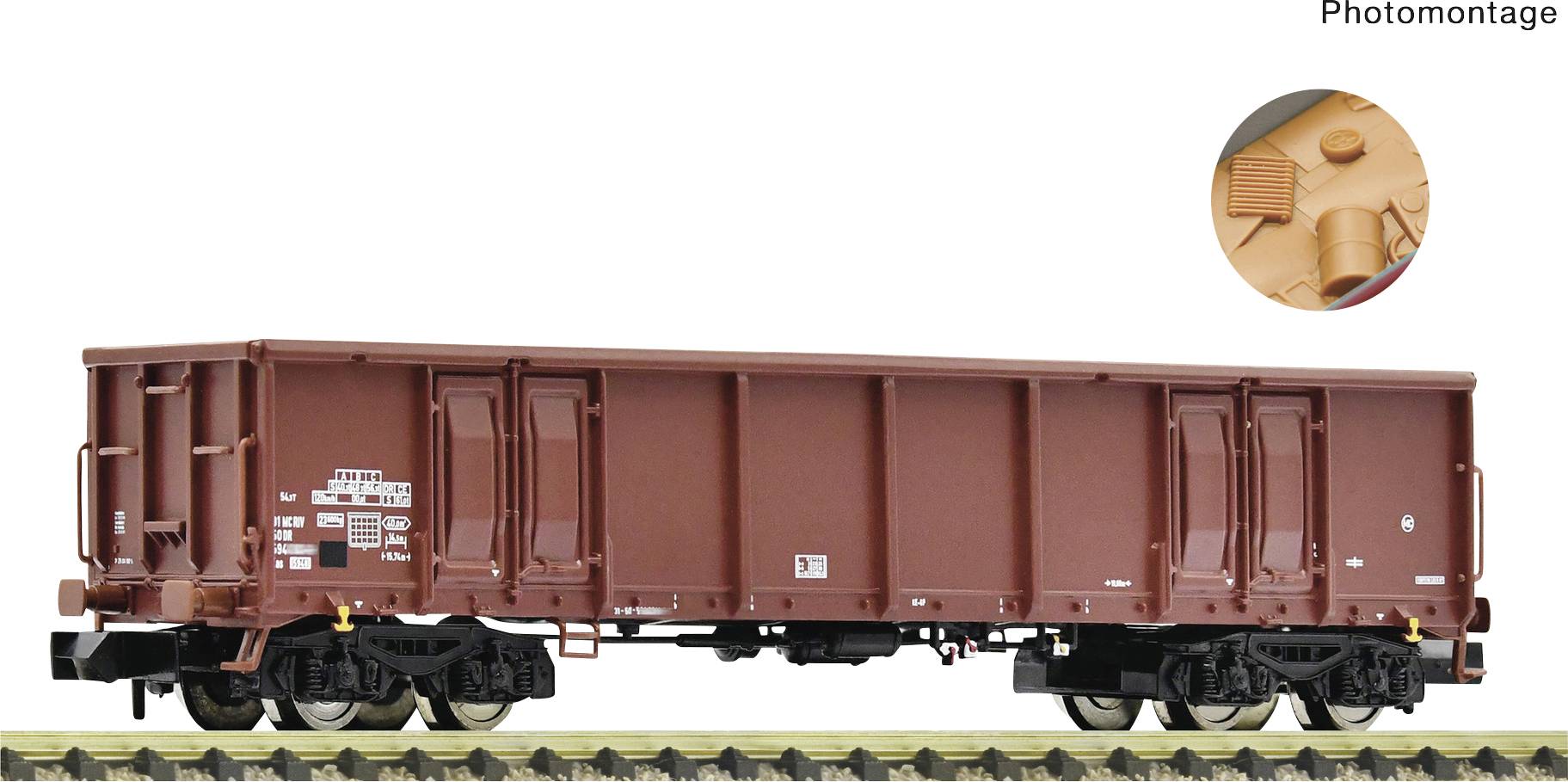 Fleischmann 6660110 N Offener Güterwagen Eas der DR