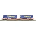 Fleischmann 6660050 N Doppeltaschen-Gelenkwagen T3000e der DB AG Spedition LKW Walter Fleischmann 6660050 N Doppeltaschen-Gelenkwagen T3000e der DB AG Spedition LKW Walter