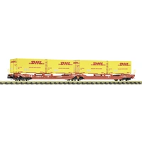 Fleischmann 6660051 N Doppeltaschen-Gelenkwagen T3000e der DB AG DHL Fleischmann 6660051 N Doppeltaschen-Gelenkwagen T3000e der DB AG DHL