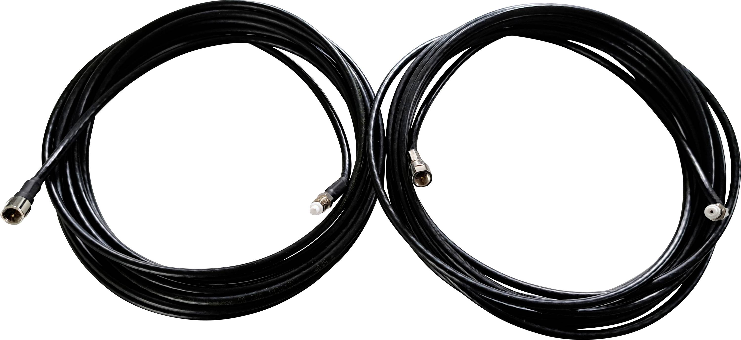 Wittenberg Antennen LTE, UMTS Mobilfunk 2 x 5 m Duo K-103072 FME-Adapter - 1 St.