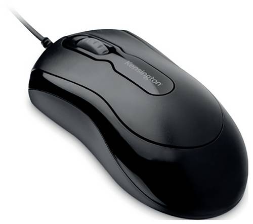 Kensington Maus Kabelgebunden Optisch Schwarz 3 Tasten 1000 dpi