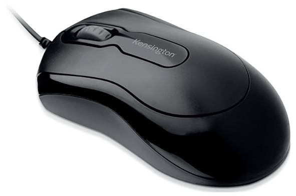 Kensington Maus Kabelgebunden Optisch Schwarz 3 Tasten 1000 dpi