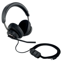 Kensington Over Ear Headset kabelgebunden Schwarz Noise Cancelling Computer Kensington Over Ear Headset kabelgebunden Schwarz Noise Cancelling Computer