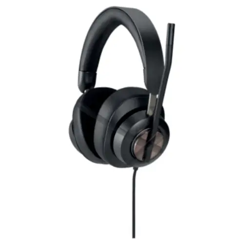 Kensington Over Ear Headset kabelgebunden Schwarz Noise Cancelling Computer Kensington Over Ear Headset kabelgebunden Schwarz Noise Cancelling Computer